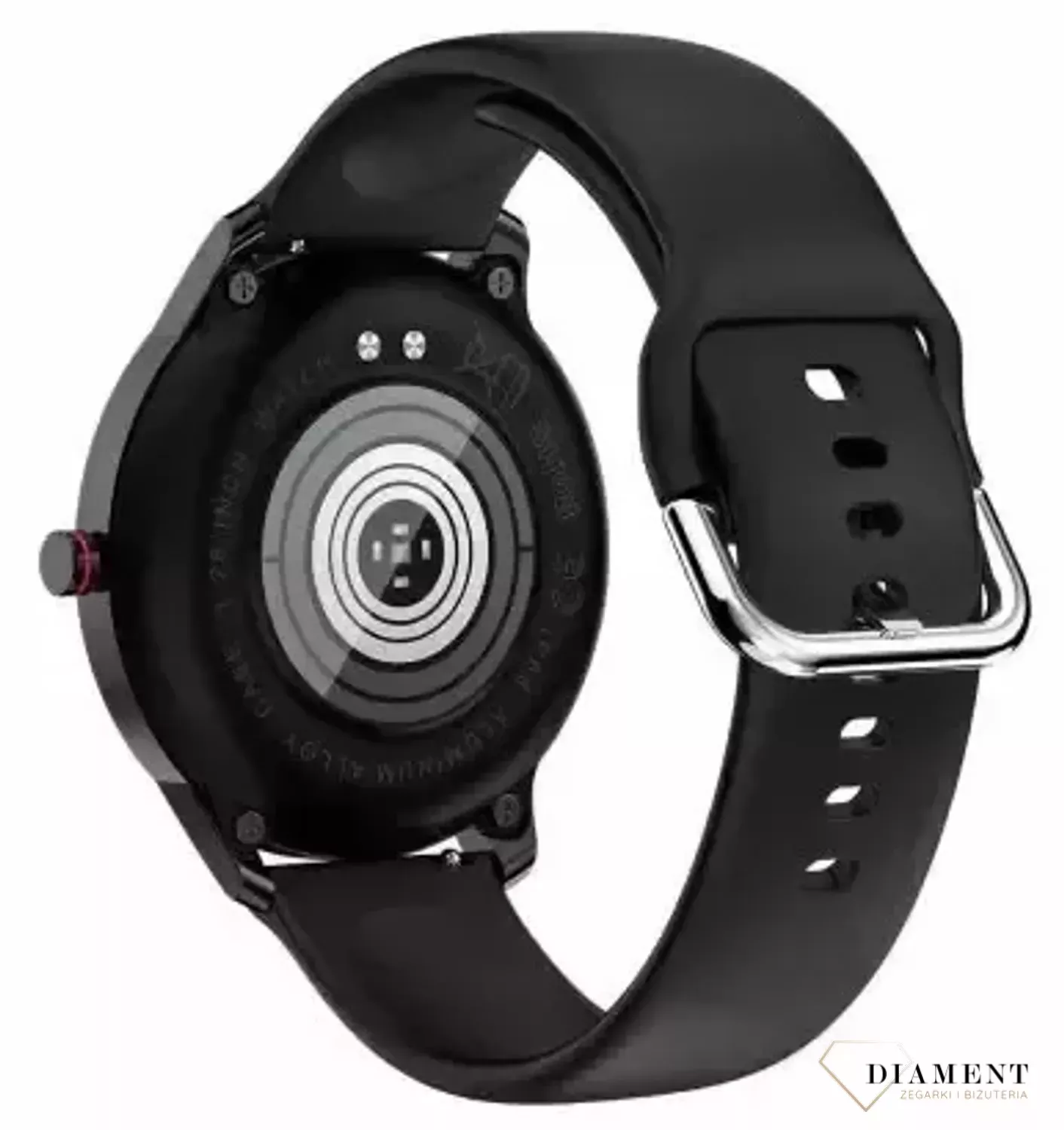 Smartwatch damski na pasku Garett Lady Olivia RT czarny. ⌚ Smartwatch Garett  (1).webp